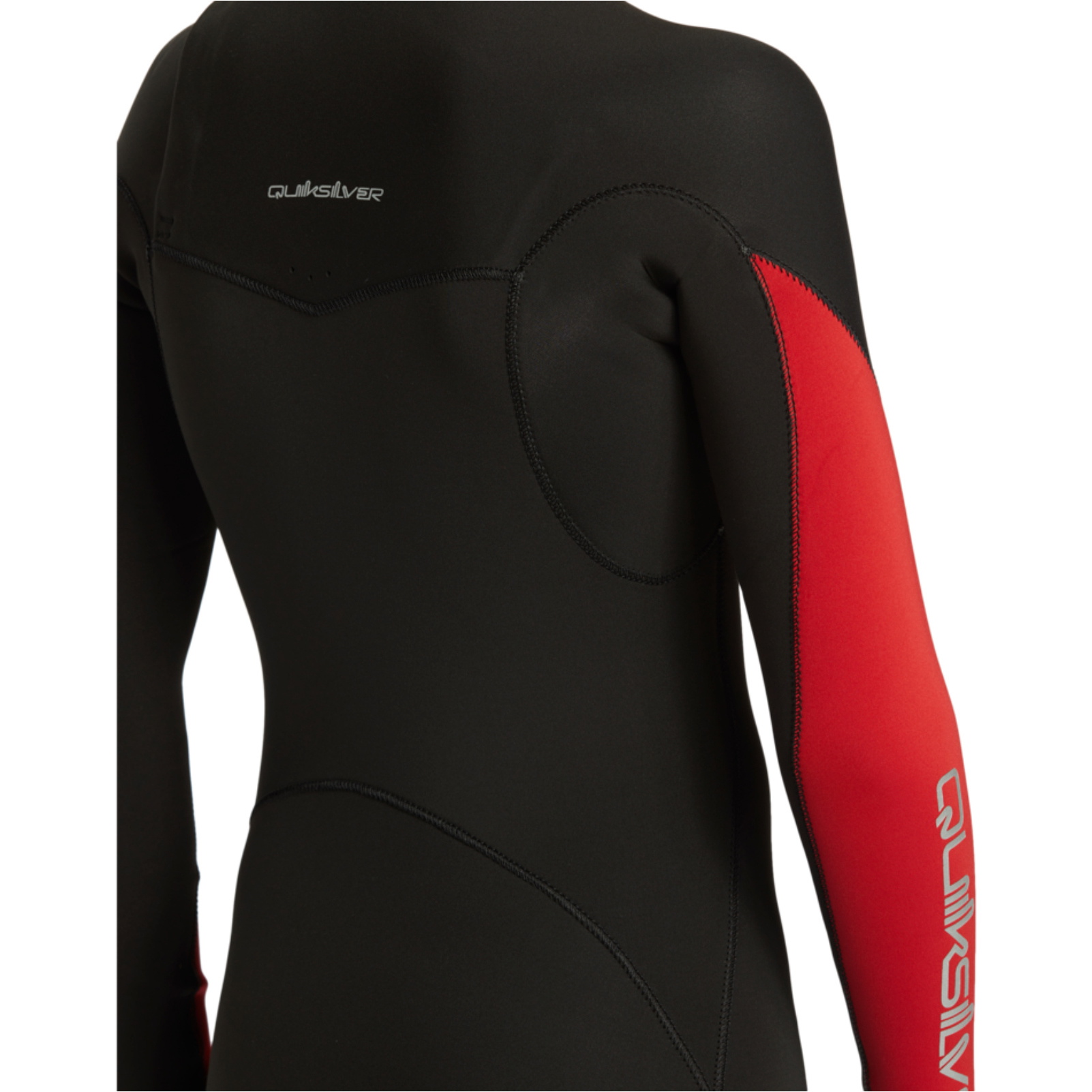 2026 Quiksilver Junior Everyday Sessions 3/2mm Chest Zip Våddragt EQBW103107 - High Risk Red